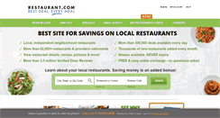 Desktop Screenshot of cobrand.restaurant.com